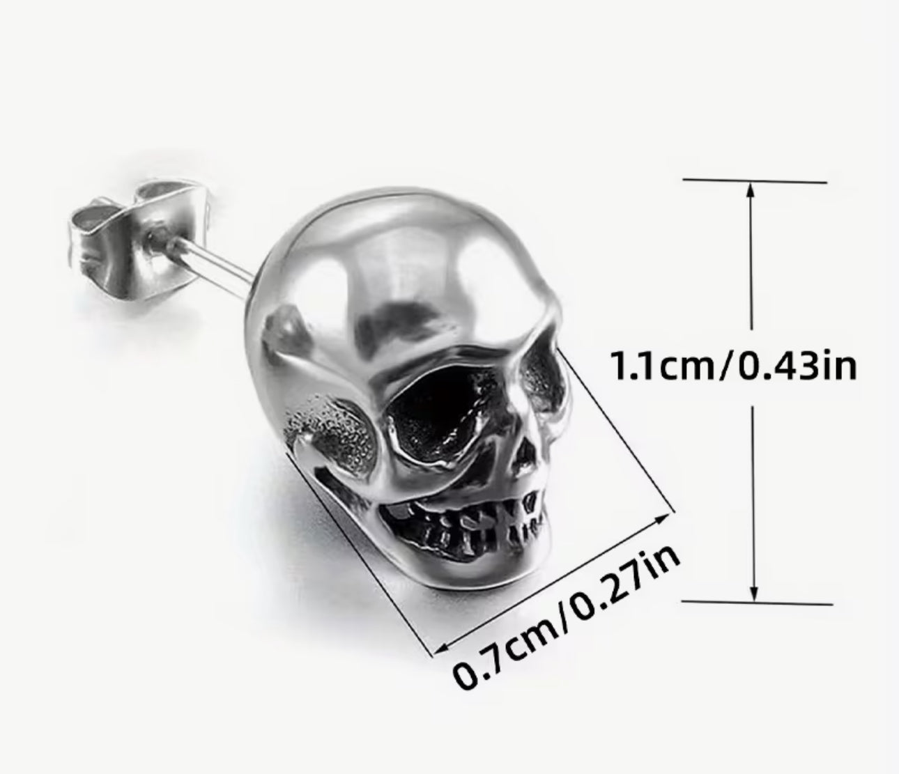 Skull Stud Earrings