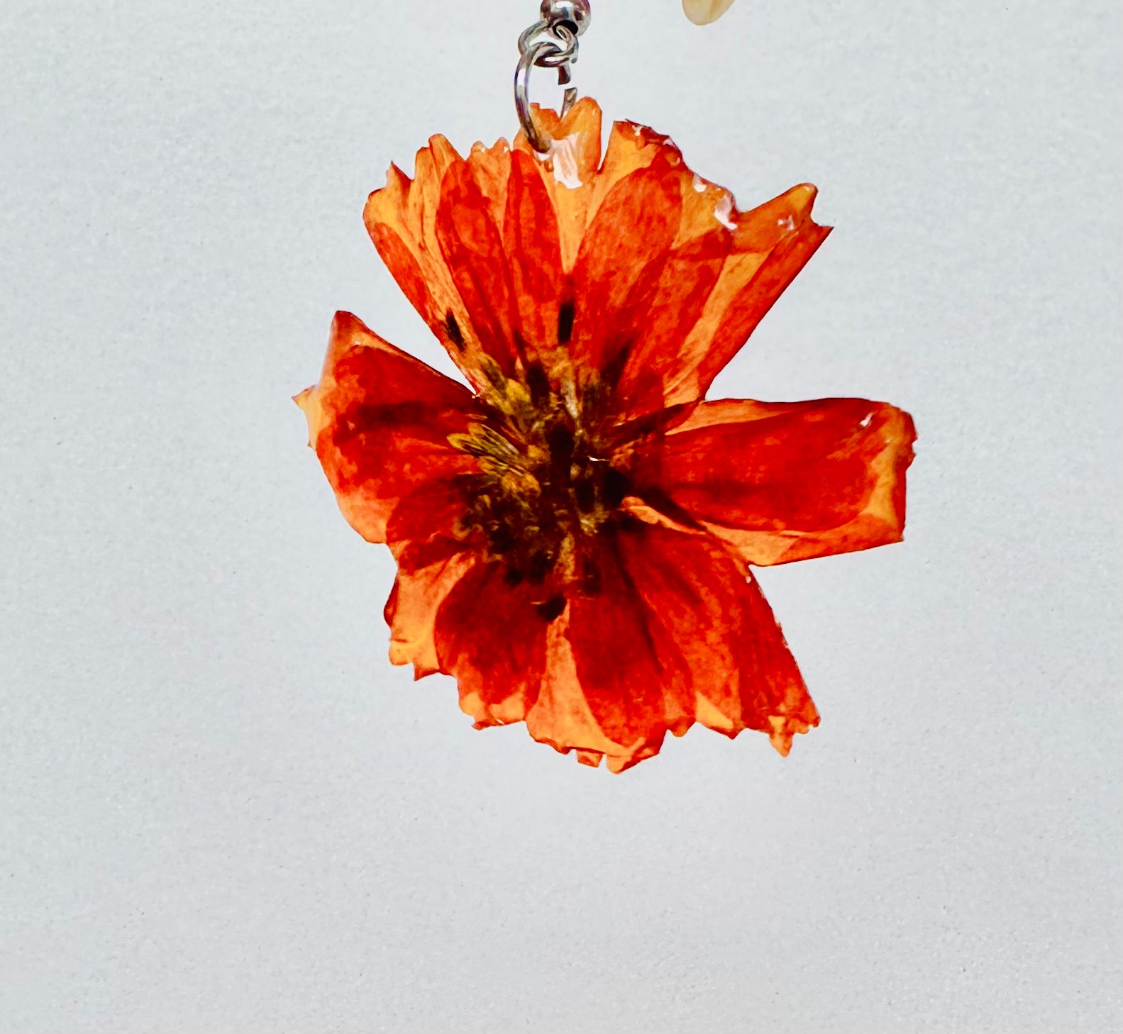 Handmade Genuine Flower Earrings