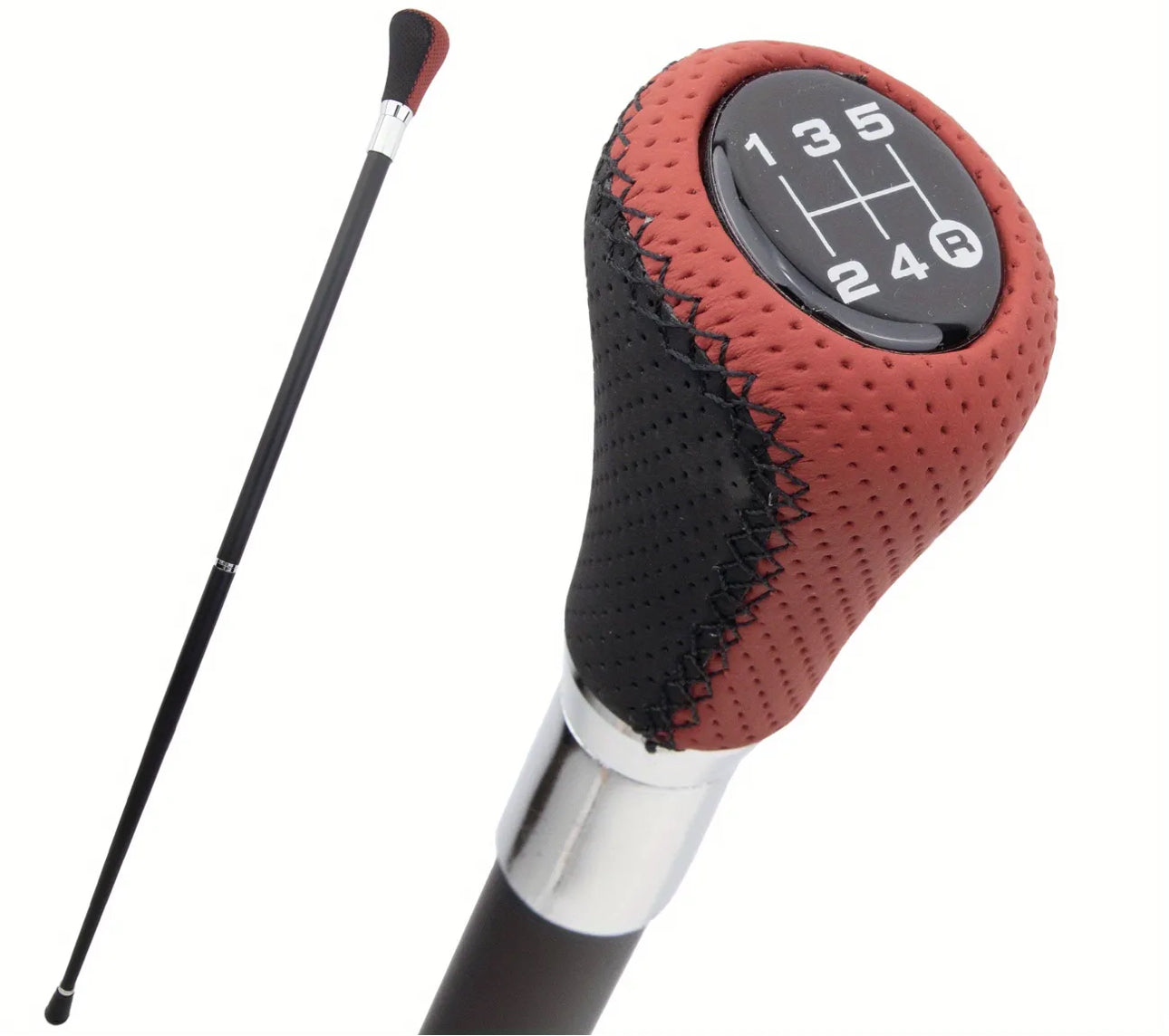 Bâton de marche à levier de vitesse