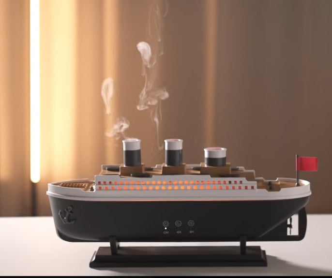 Ship Humidifier, Diffuser & Mood Light