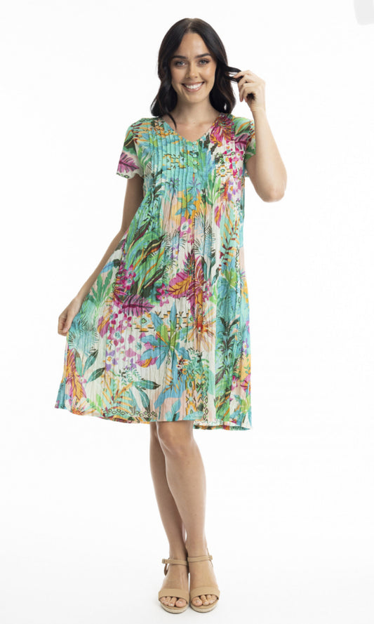 100% Organic Cotton Hanalei Easy Fit Dress