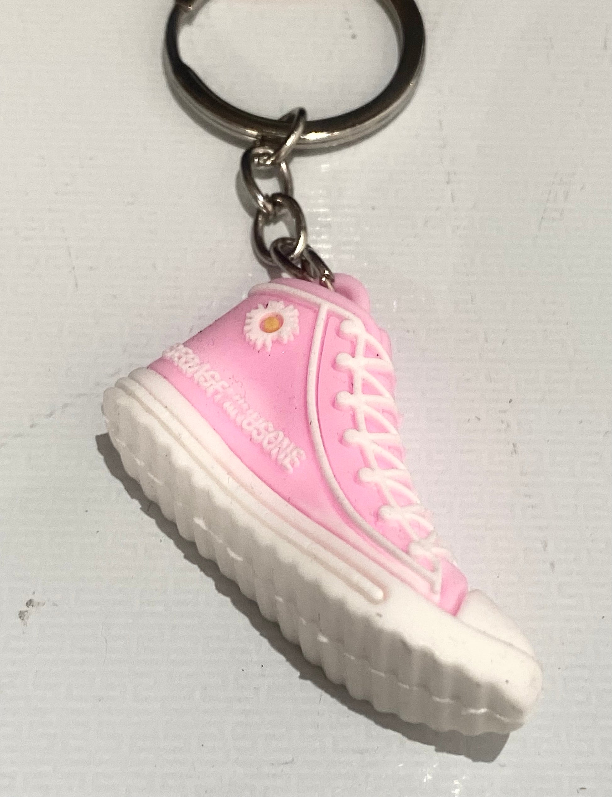 Pink Sport Shoe Keyring