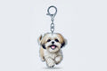 Shih Tzu  keychain (2D)