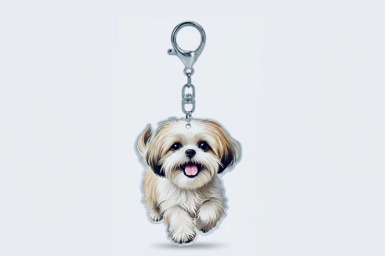 Shih Tzu  keychain (2D)