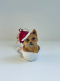 Ginger Cat Xmas Tree Ornament