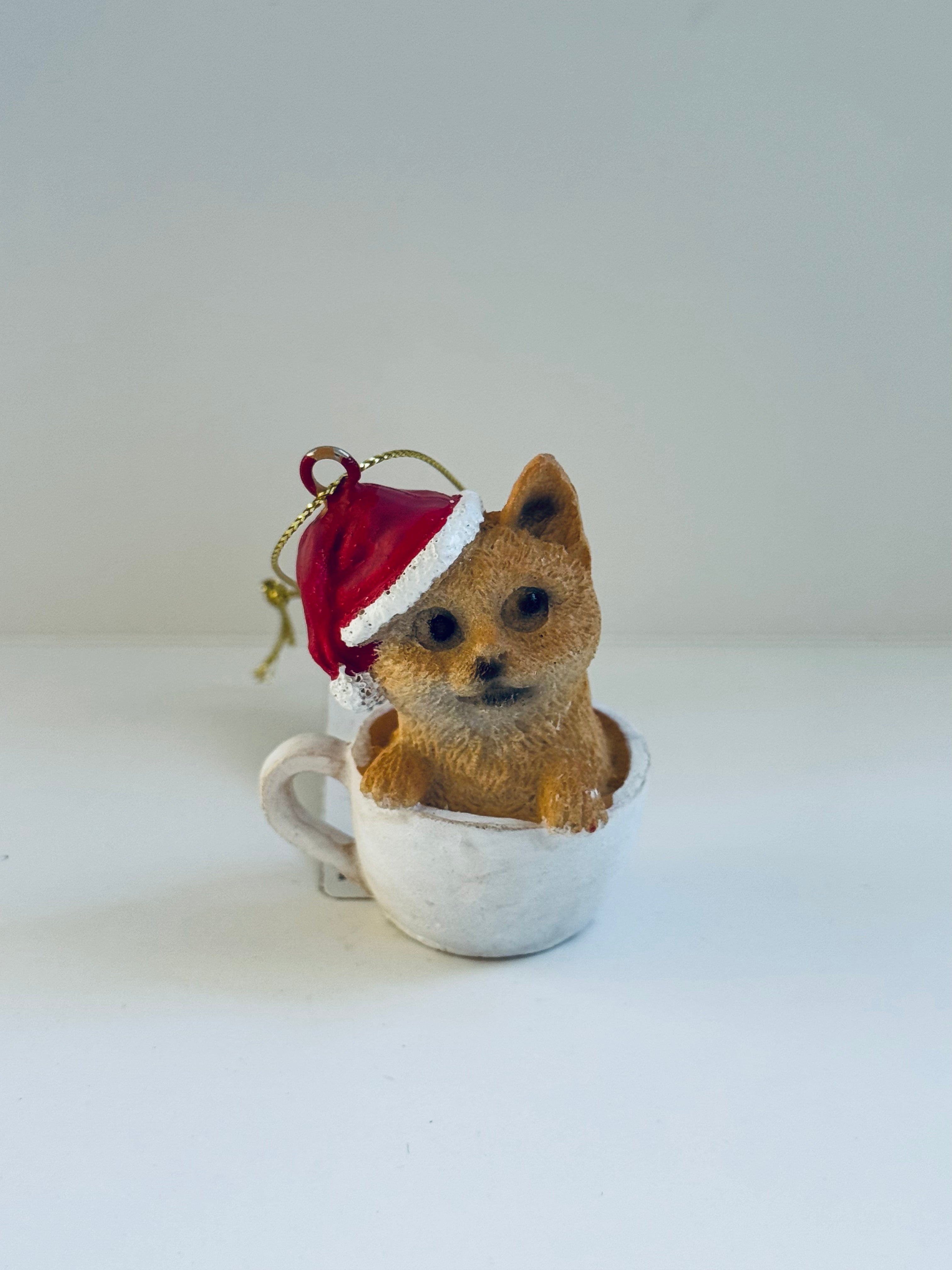 Ginger Cat Xmas Tree Ornament