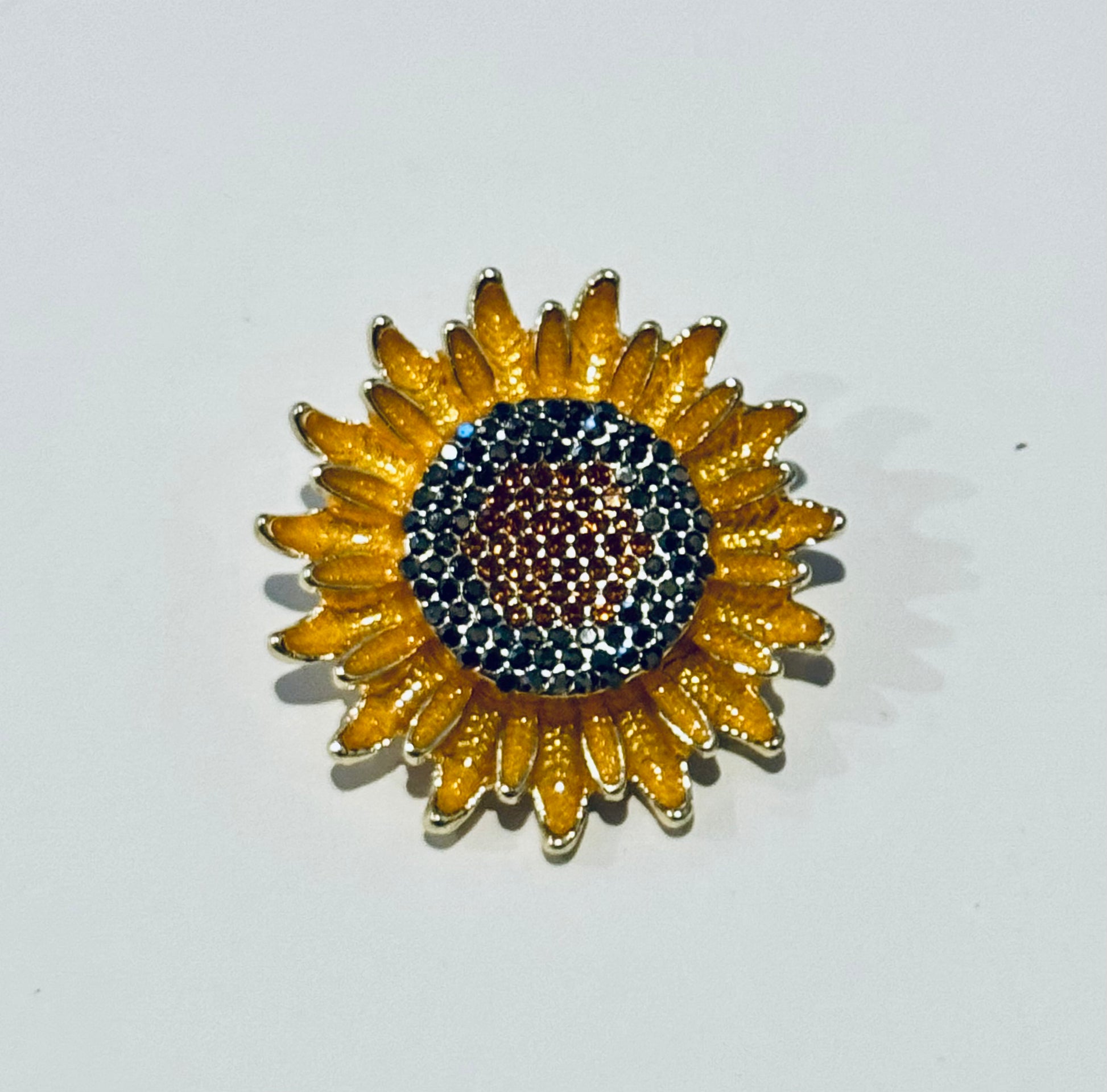 Sunflower Brooch