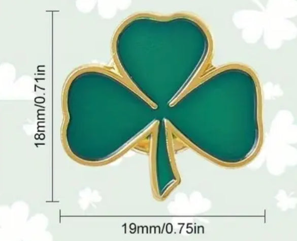 Broche/épingle trèfle