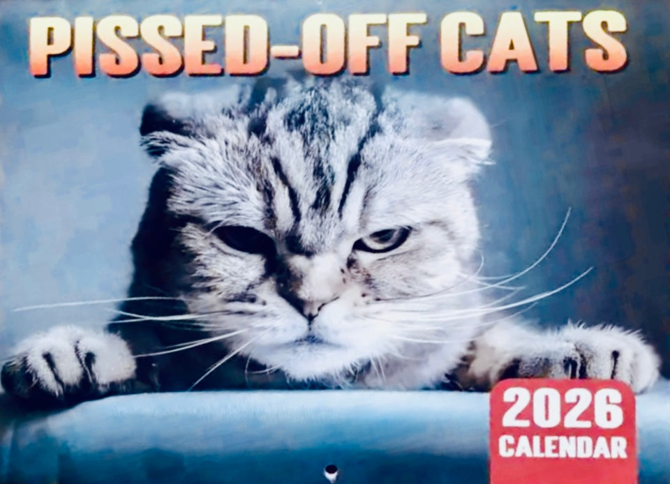2026 Pissed-Off Cats Calendar