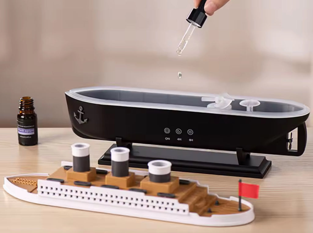 Ship Humidifier, Diffuser & Mood Light