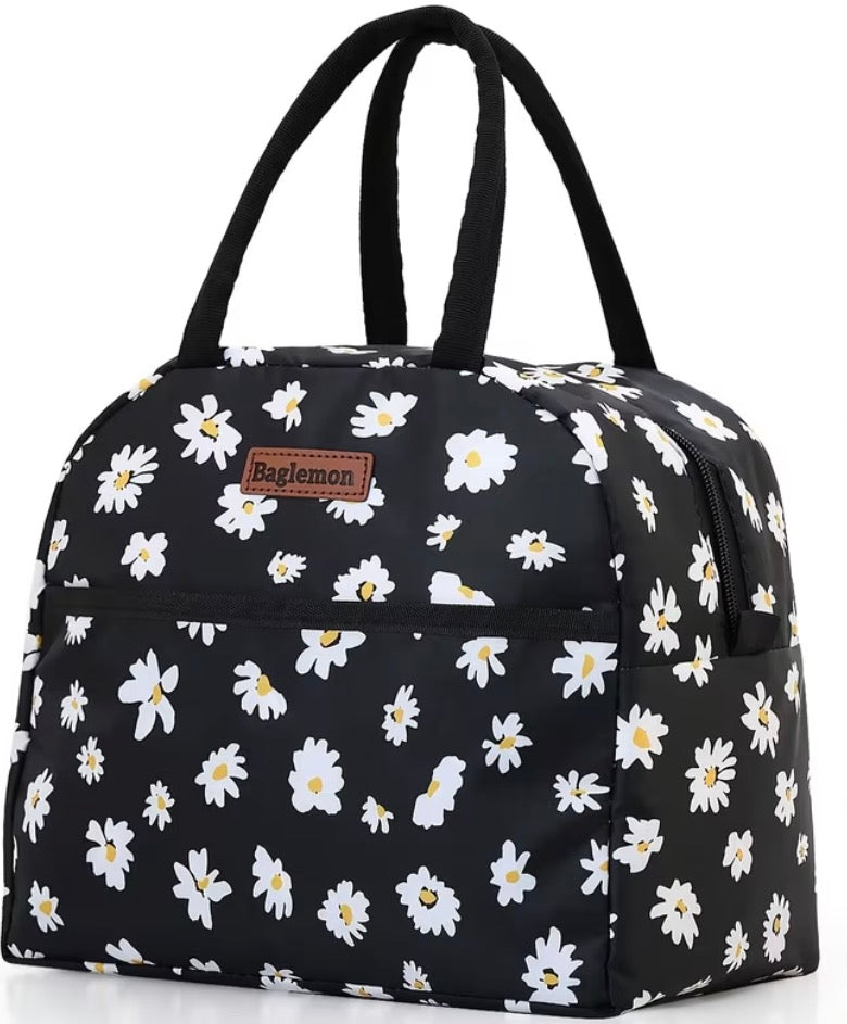 Insulated Daisy Lunch Bag