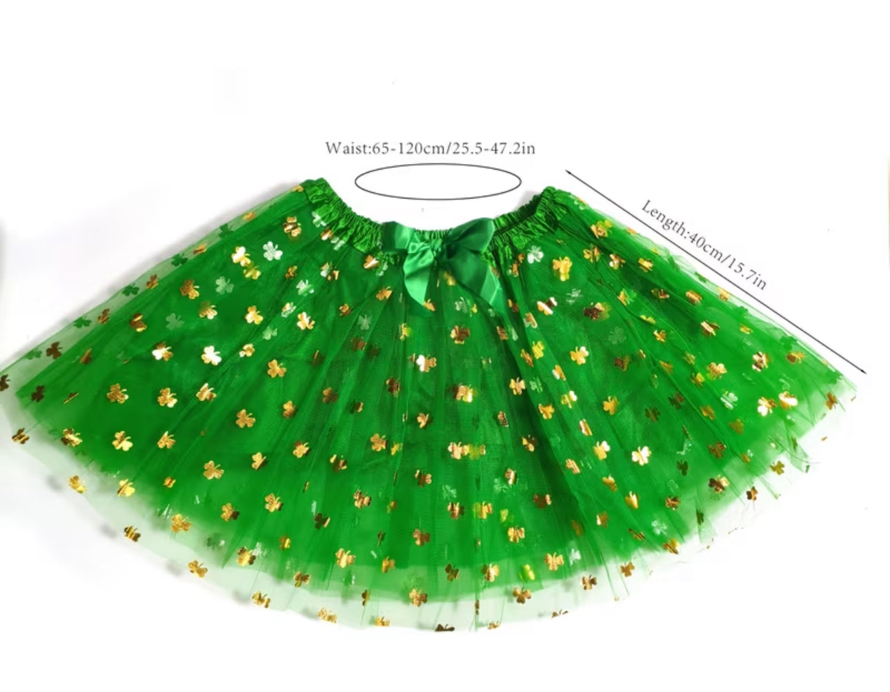 Shamrock Tulle Skirt