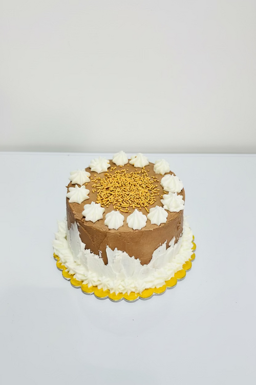 6 inch Iced Plant-Based Mud Cake (GF, V, EF, DF) - DOUBLE Layer