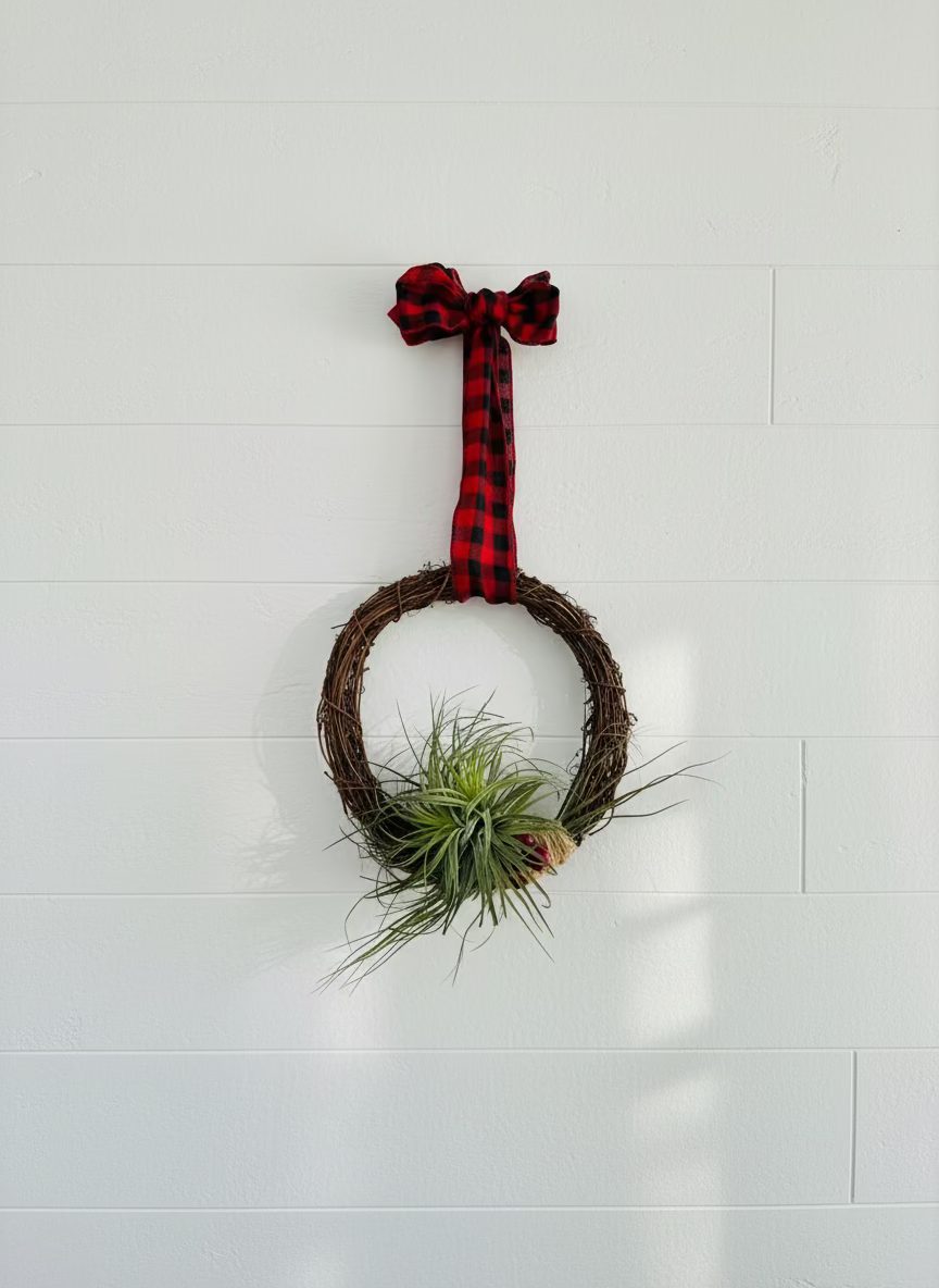 Air Plants Wreath 25cm