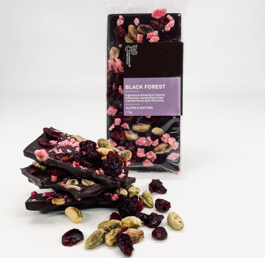 Black Forest Dark Chocolate ( Dairy-Free, GF)