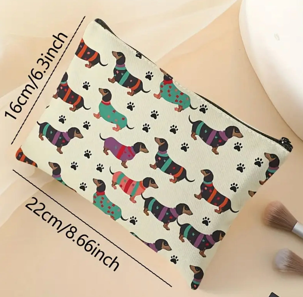 Dachshund in Sweaters Pouch