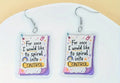 Spiral into Control earrings
