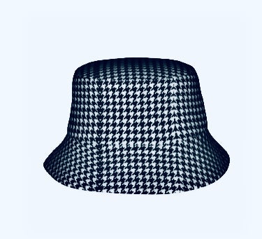 Houndstooth Bucket Hat