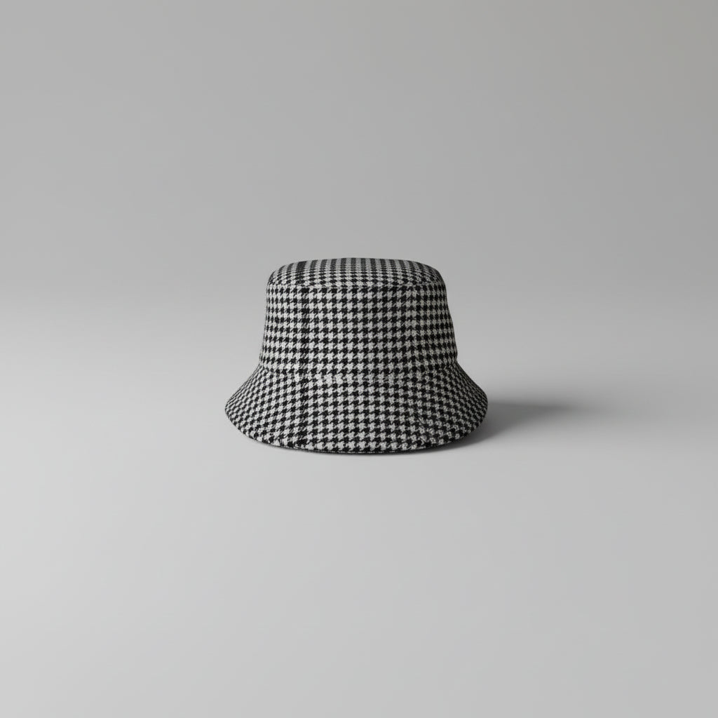 Houndstooth Bucket Hat