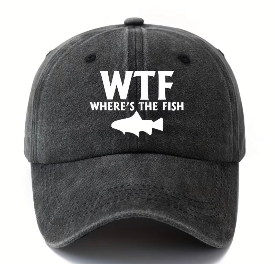WTF Where’s the Fish Cap