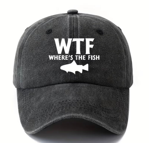 WTF Where’s the Fish Cap