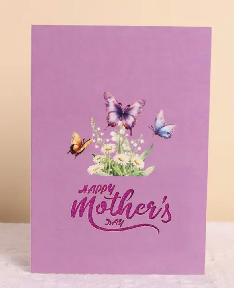 3D Butterfly Mother’s Day Card