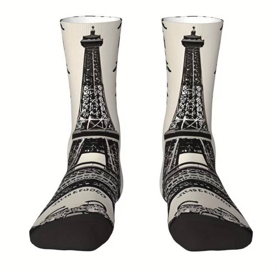 Eiffel Tower Socks