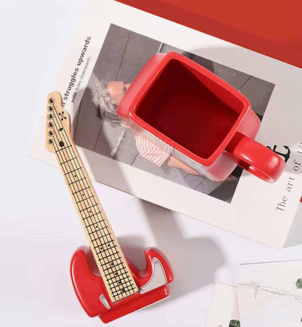 Mug en céramique guitare électrique