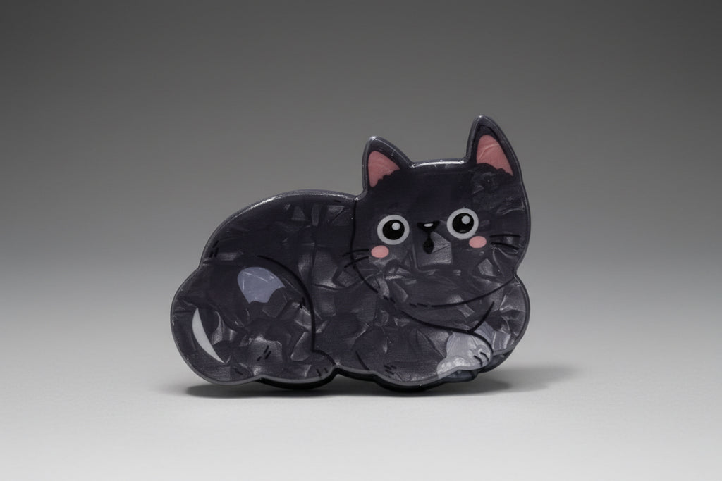 Black Cat Claw Hair Clip