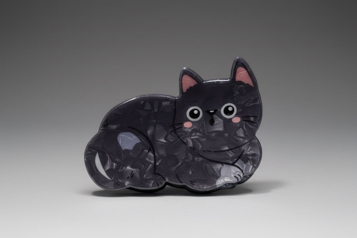 Black Cat Claw Hair Clip