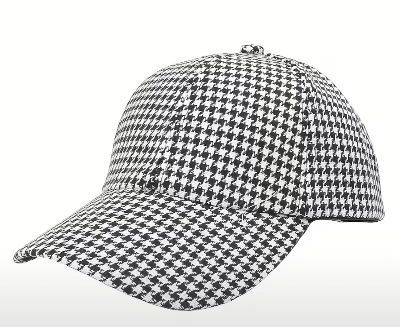 Houndstooth Cap