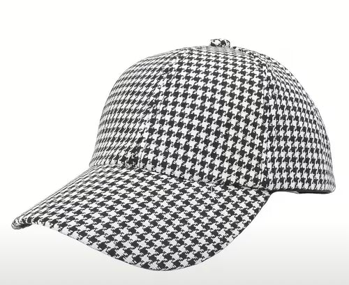 Houndstooth Cap