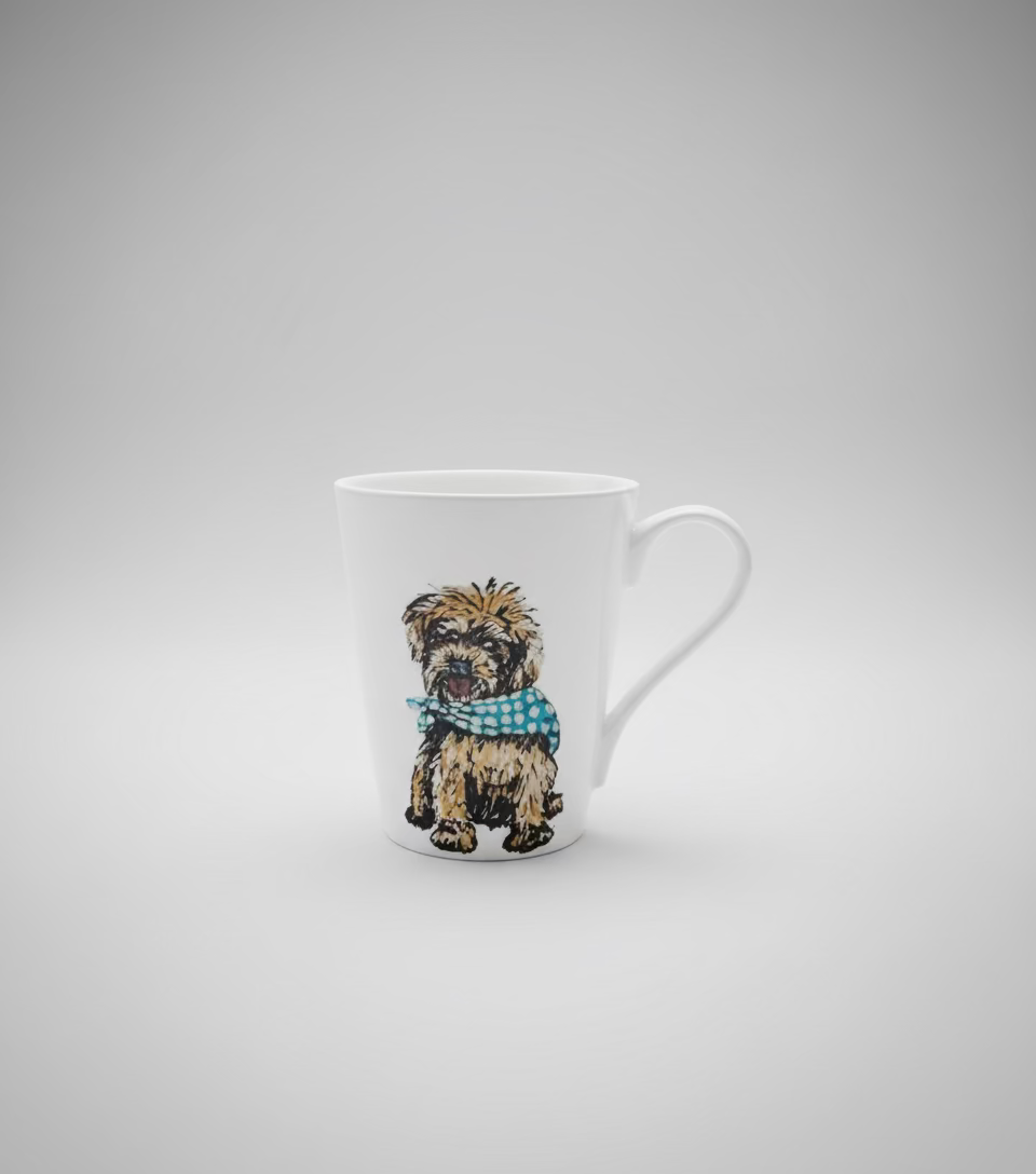 Customised Painted Pet Mug