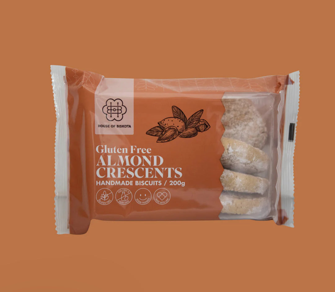 Gluten-Free Almond Crescent Biscuits 200g