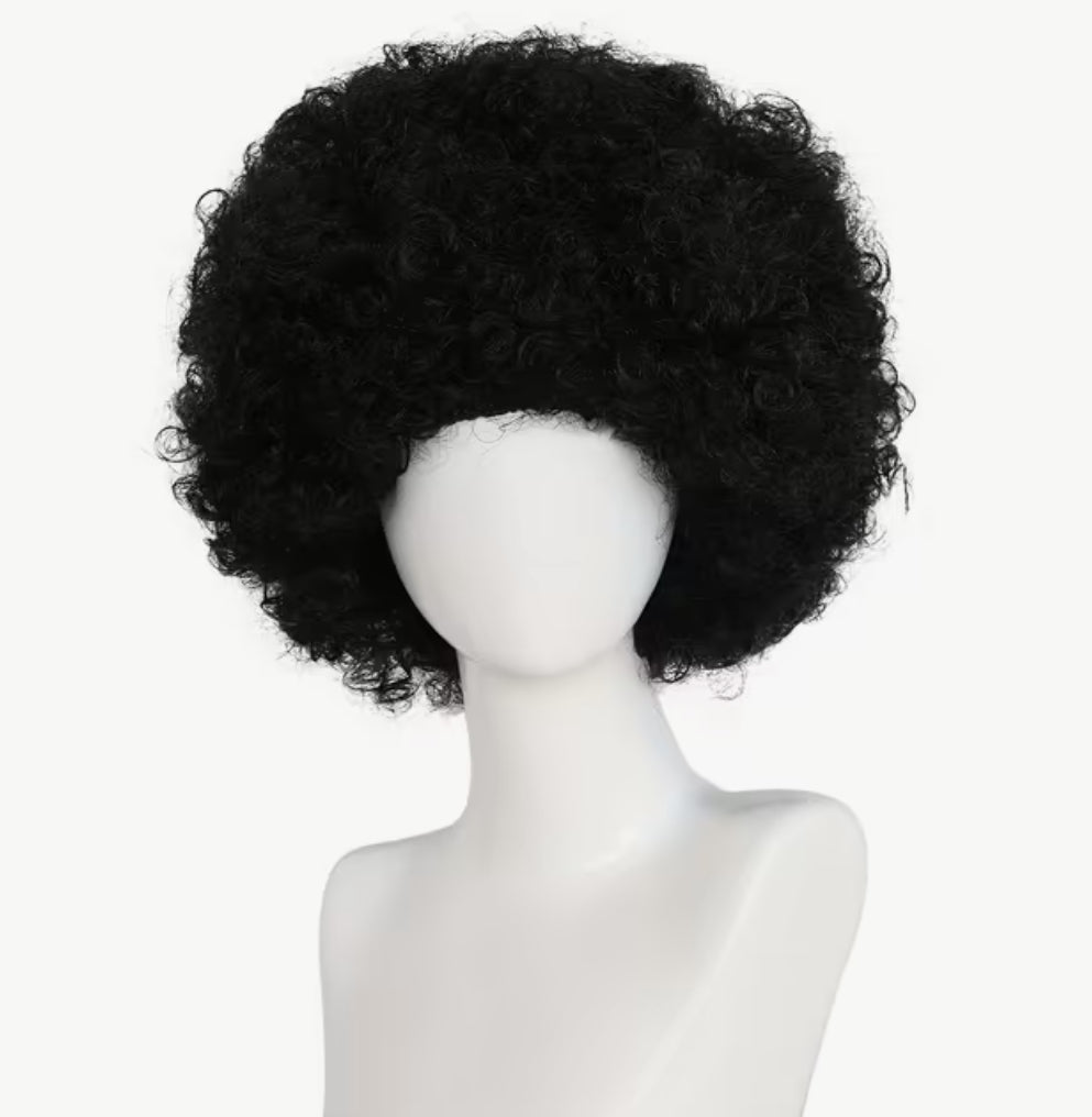 Black Curly wig 25.4cm