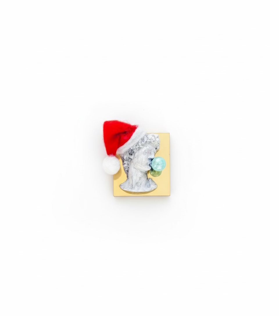 Christmas David fridge magnet