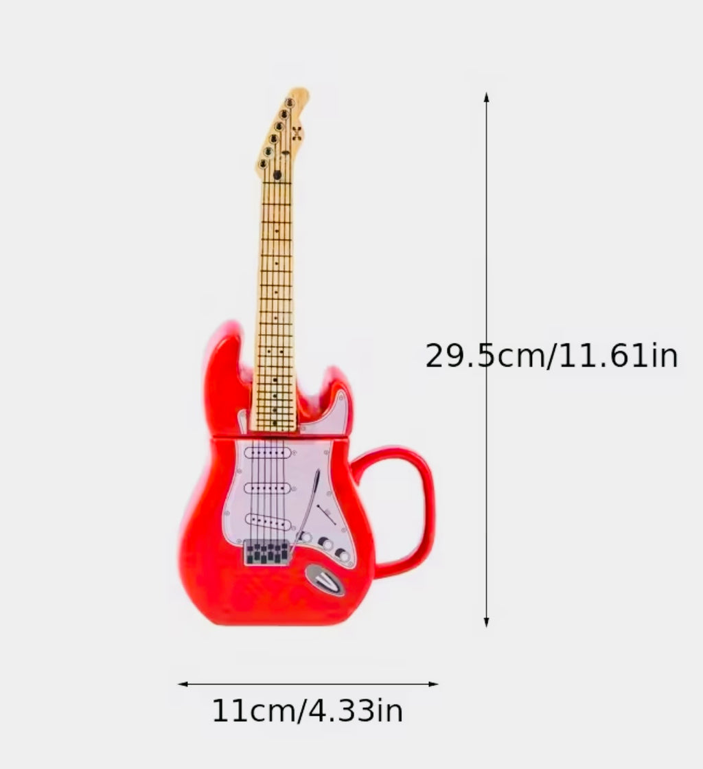 Mug en céramique guitare électrique