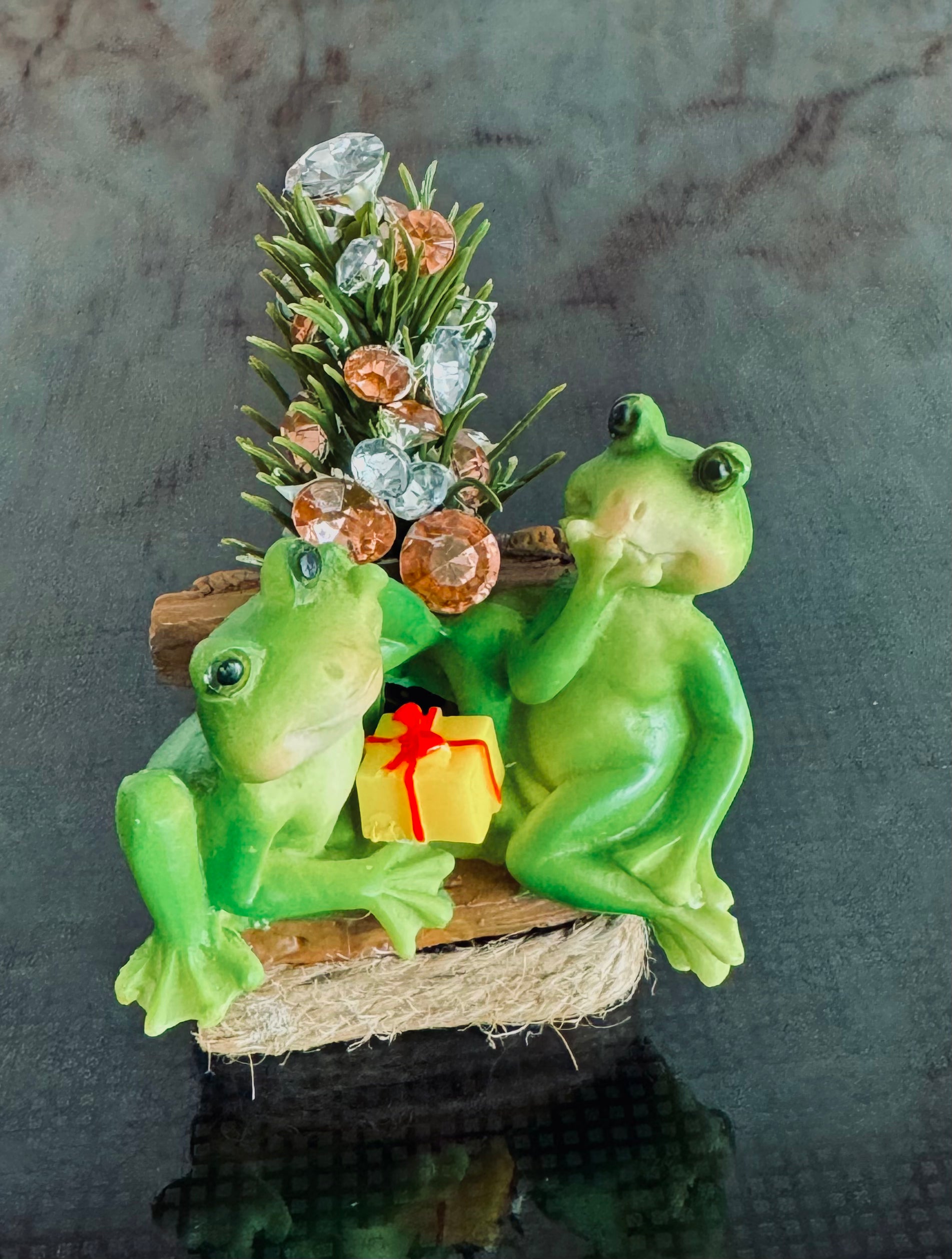 Frogs Christmas Ornament