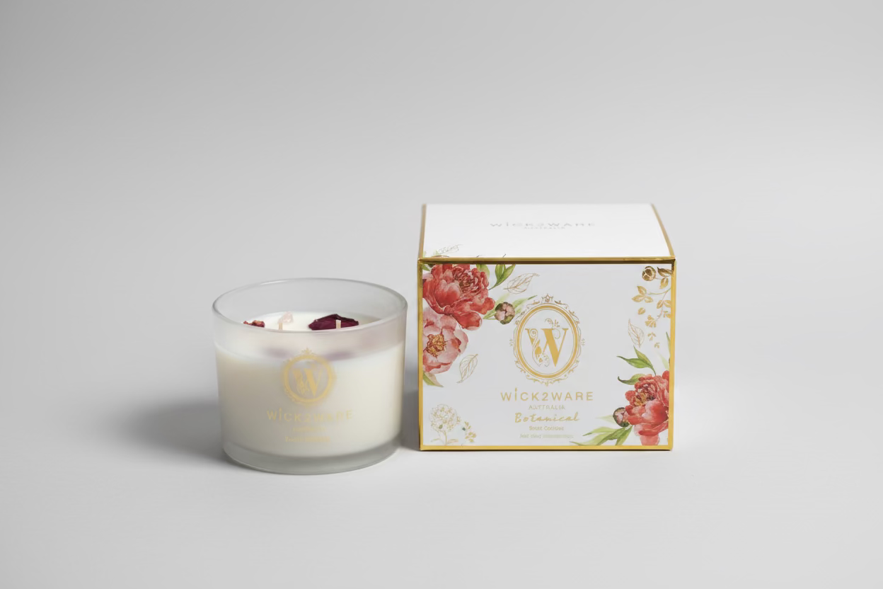 Rose Lychee Soy Candle