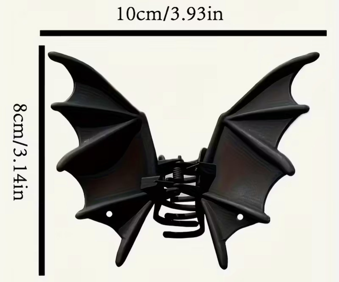 Pince à cheveux chauve-souris