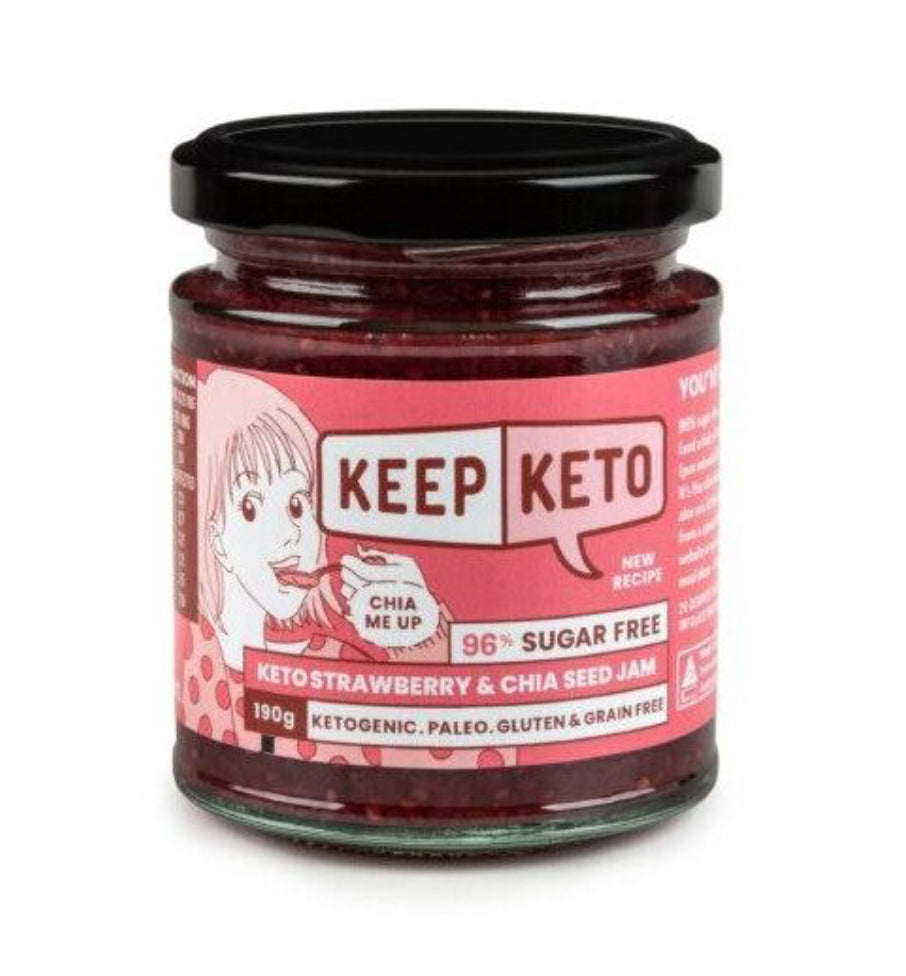 Strawberry and Chia Seed Jam 190g
