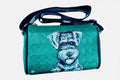 Hand painted Leather Handbag