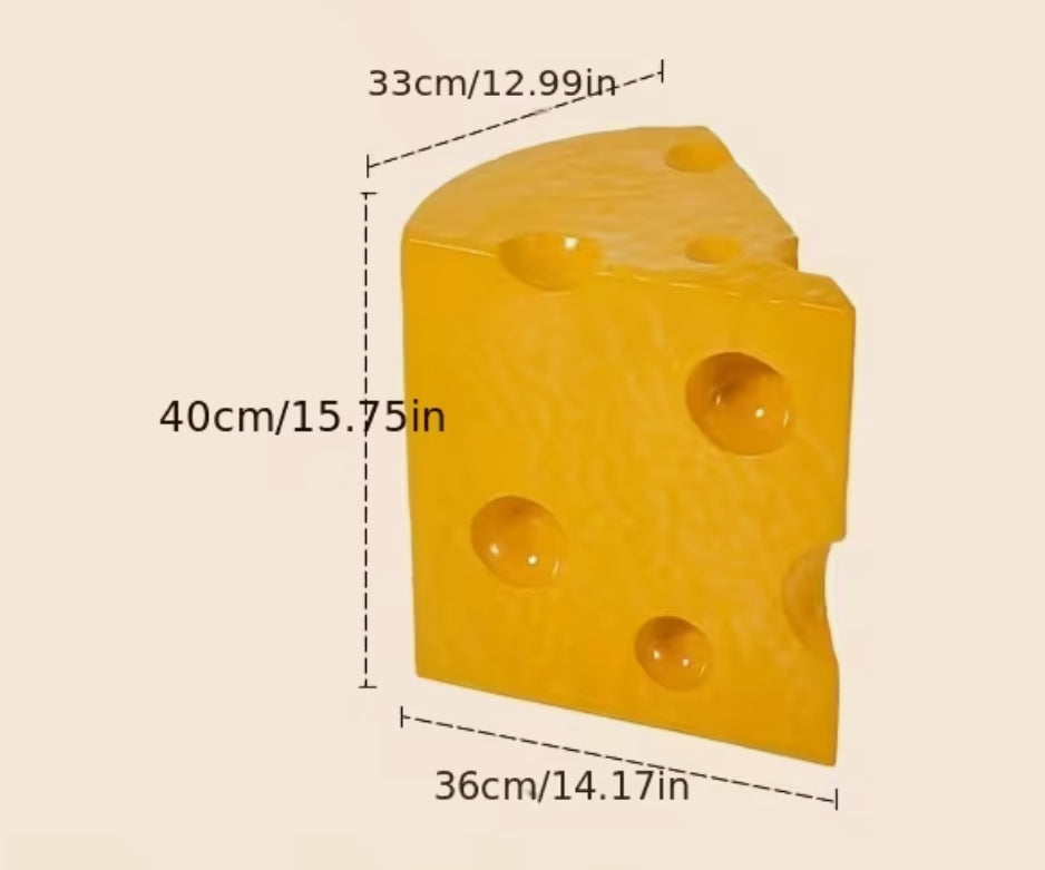 Resin Cheese Stool or Side Table