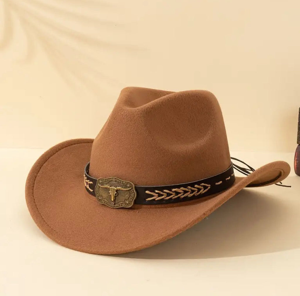 Western Cowboy Hat – Longhorn Band