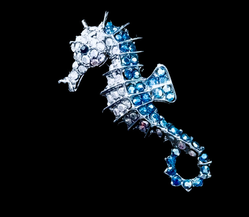 Seahorse Brooch