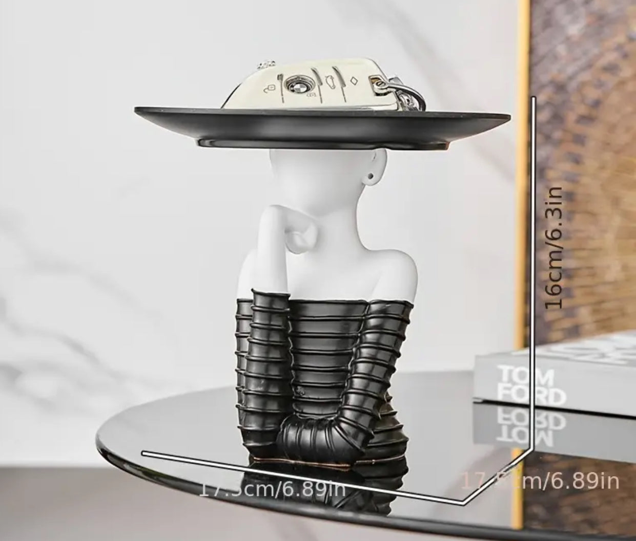 Lady in Black Display Tray