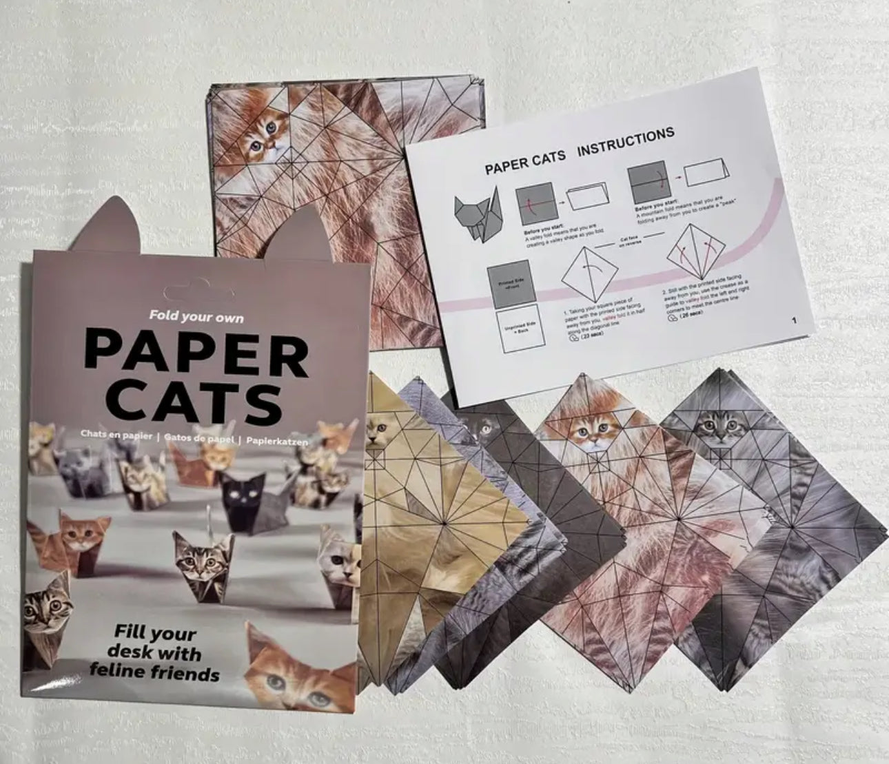 Origami Cats Kit