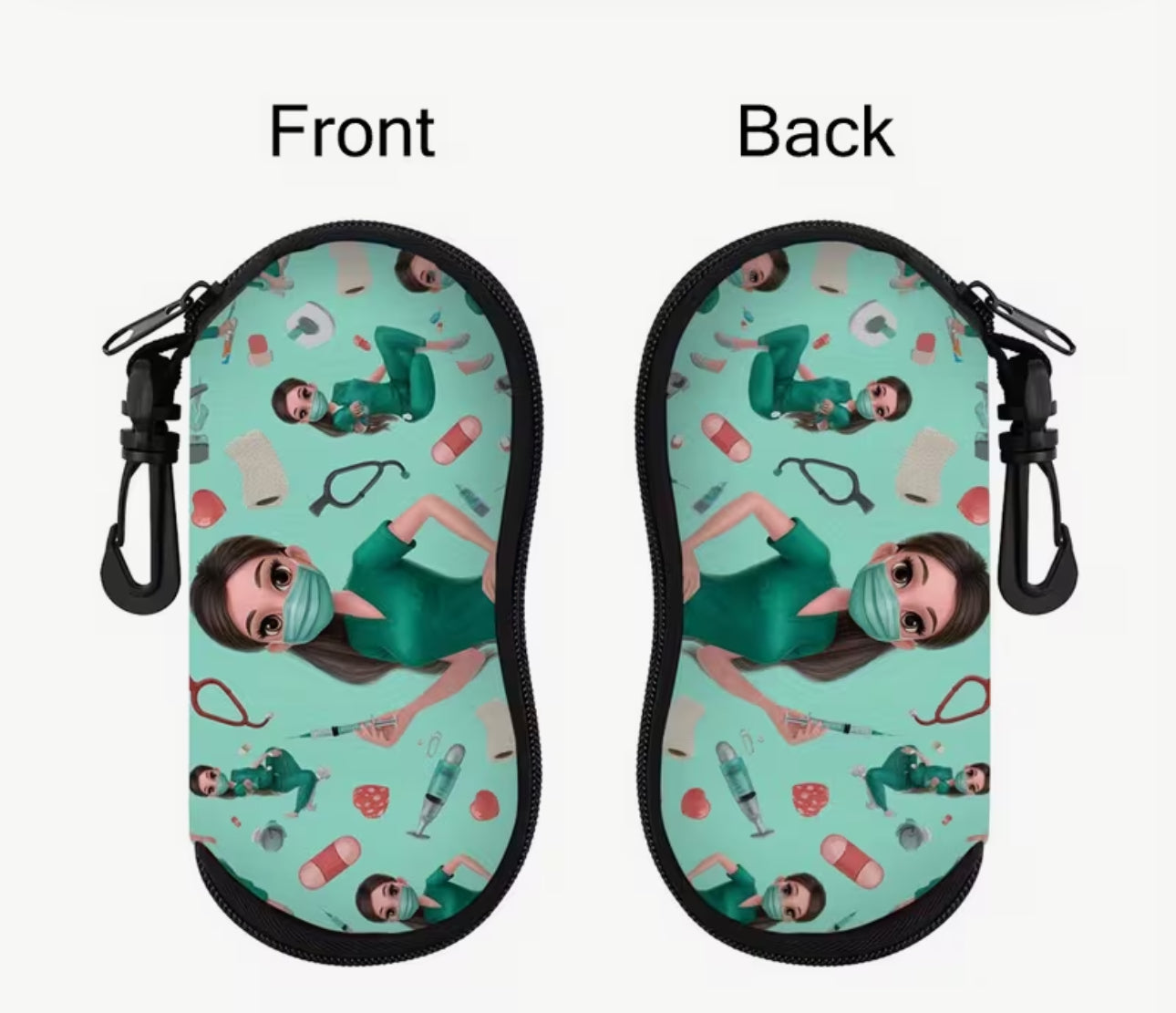 Nurse Doctor Soft Glasses Case