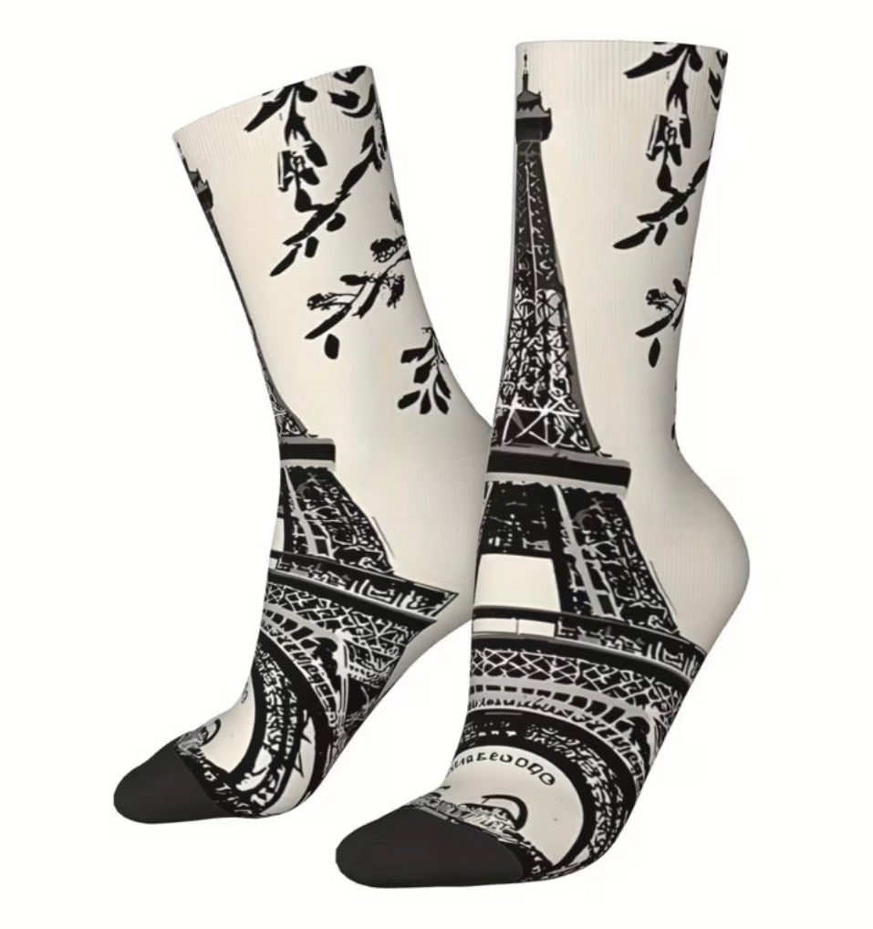 Eiffel Tower Socks