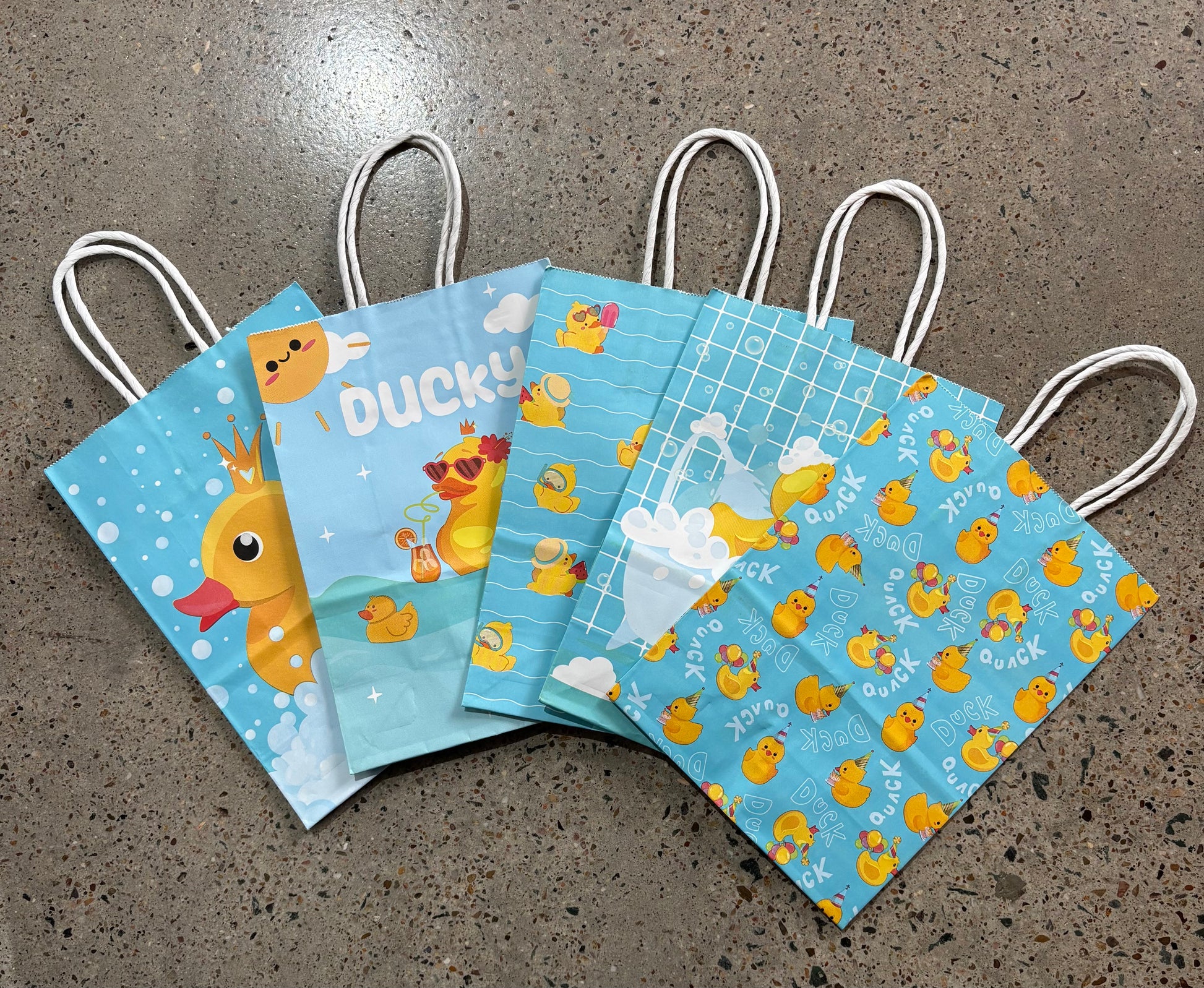 Duck gift bags